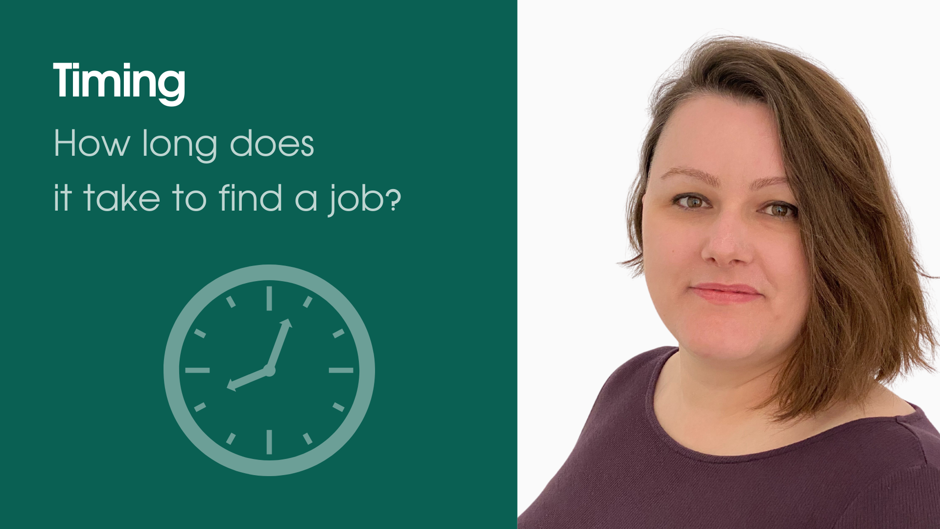 Successful job search: all about timing