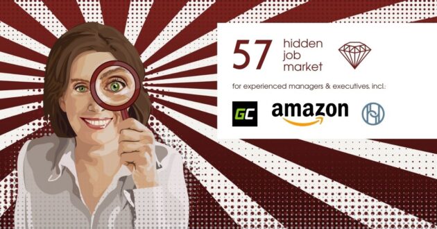 Job ads for experienced managers & executives across Europe from Hidden Job Market by Career Angels