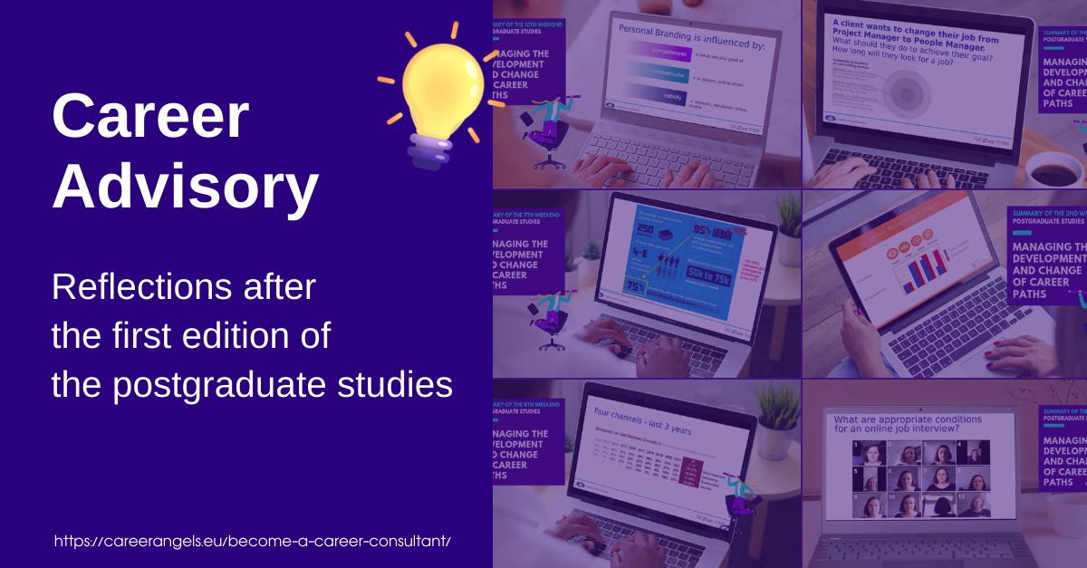 Career Advisory – reflections after the first edition of the postgraduate studies – Career Angels Blog