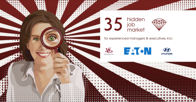 35 Job ads for experienced managers & executives across Europe from Hidden Job Market by Career Angels