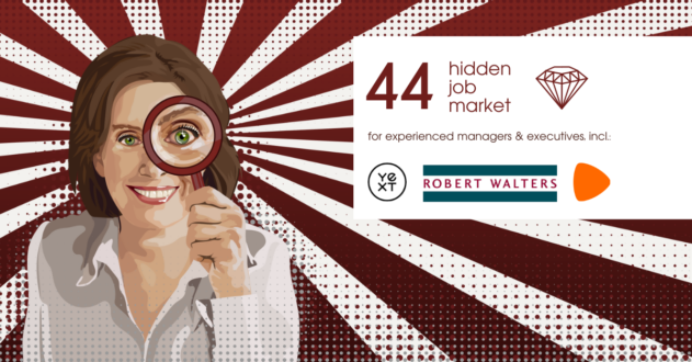 44 Job ads for experienced managers & executives across Europe from Hidden Job Market by Career Angels