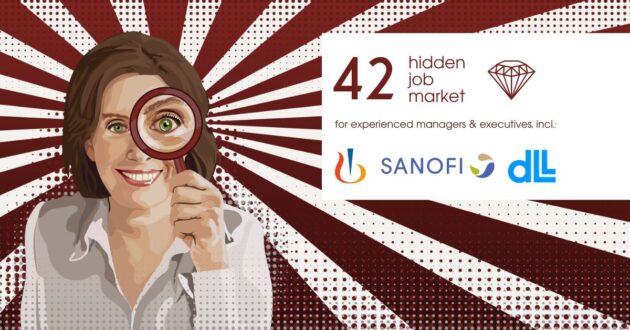 42 Job ads for experienced managers & executives across Europe from Hidden Job Market by Career Angels