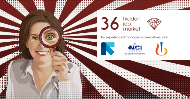 36 Job ads for experienced managers & executives across Europe from Hidden Job Market by Career Angels