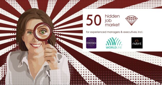 50 Job ads for experienced managers & executives across Europe from Hidden Job Market by Career Angels