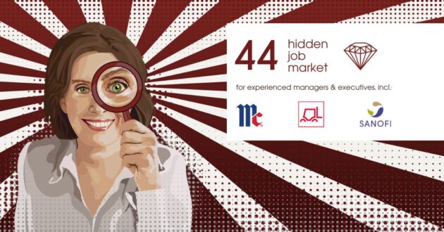 44 Job ads for experienced managers & executives across Europe from Hidden Job Market by Career Angels