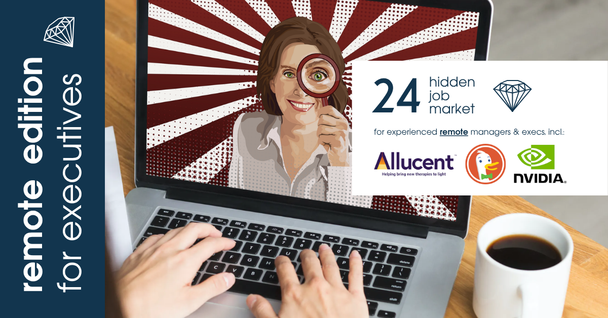 Curated remote job ads for experienced managers & executives across Europe from Hidden Job Market by Career Angels