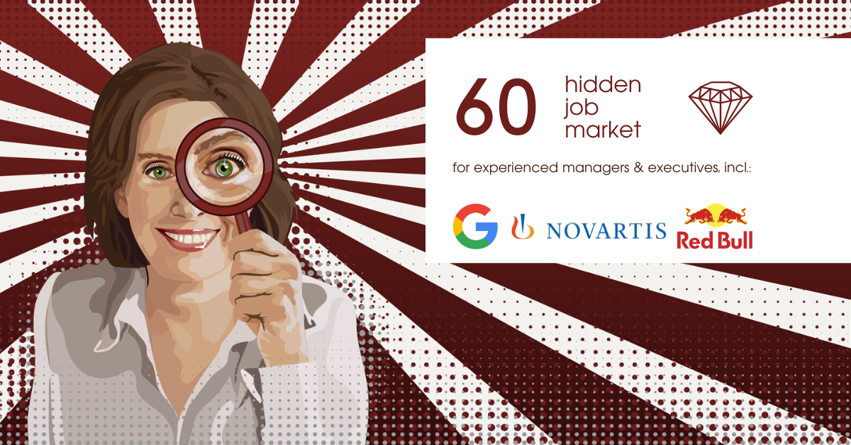 Curated job ads for experienced managers & executives across Europe from Hidden Job Market by Career Angels